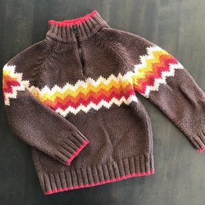 Gymboree 1/4-zip sweater